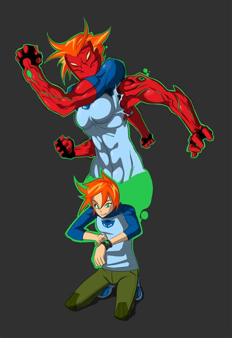 gwen x 4 arms video|Gwen really likes alien's d ! Gwen X Fourarms(Ben 10.